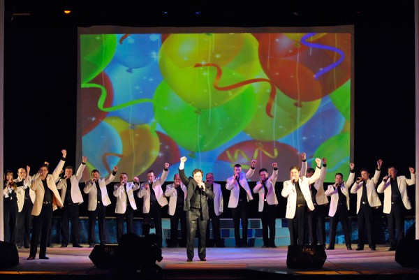 Концерт мужской капеллы Виват в рамках школьного абонемента 25 февраля 2014 г.
